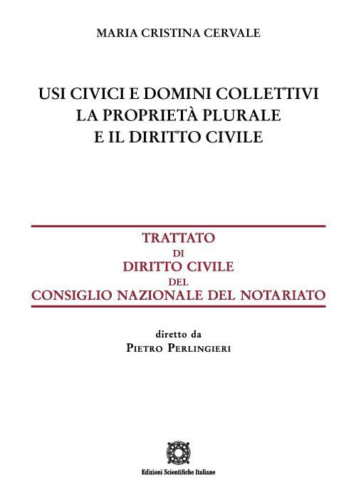 Usi civici e domini collettivi. La proprietà plurale e il diritto civile (Trattato dir. civ. Cons. naz. notariato) Law