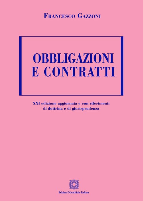 Obbligazioni e contratti Law