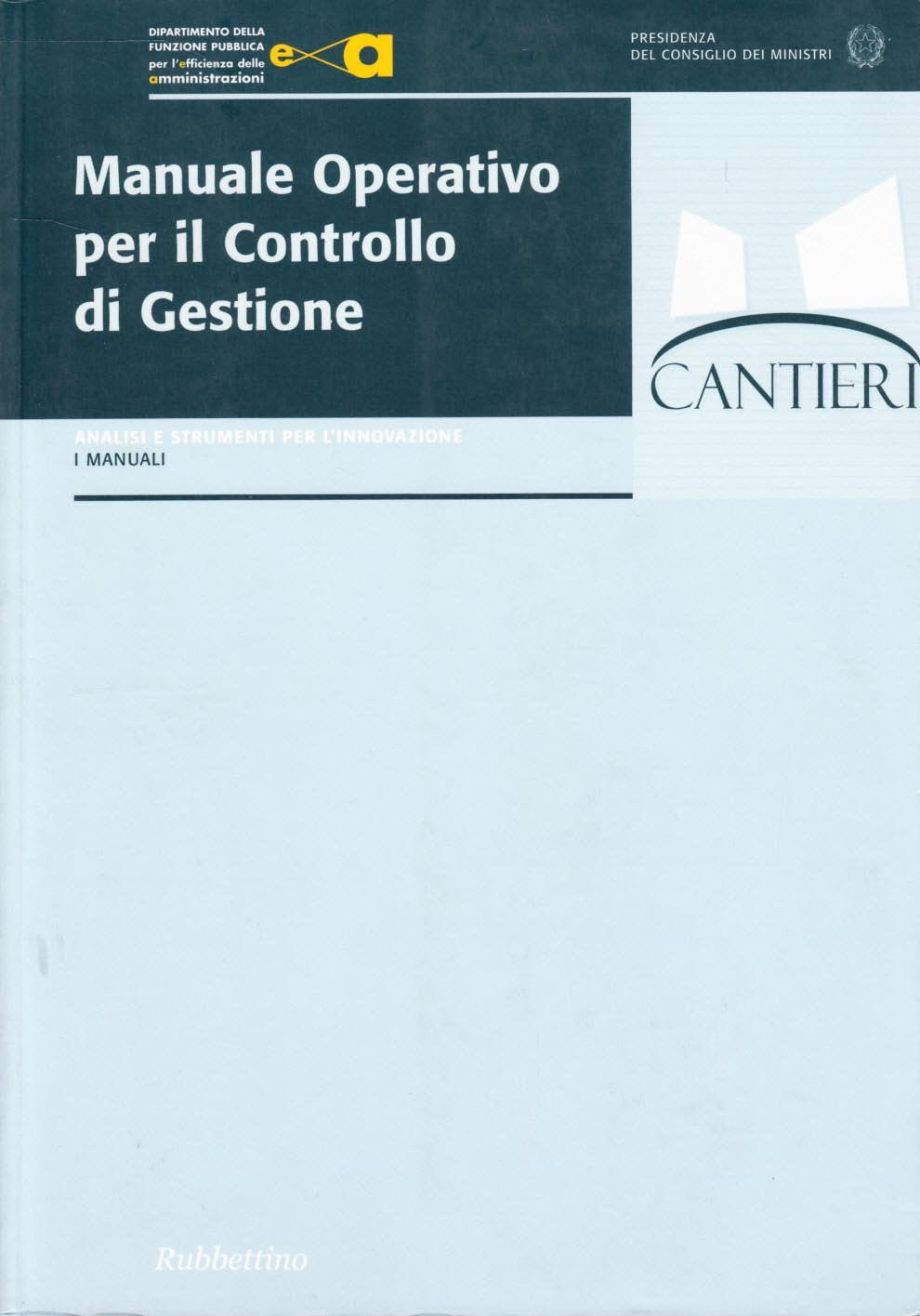 Manuale operativo per il controllo di gestione (Analisi e strumenti per l'innovazione) Business, Finance & Career