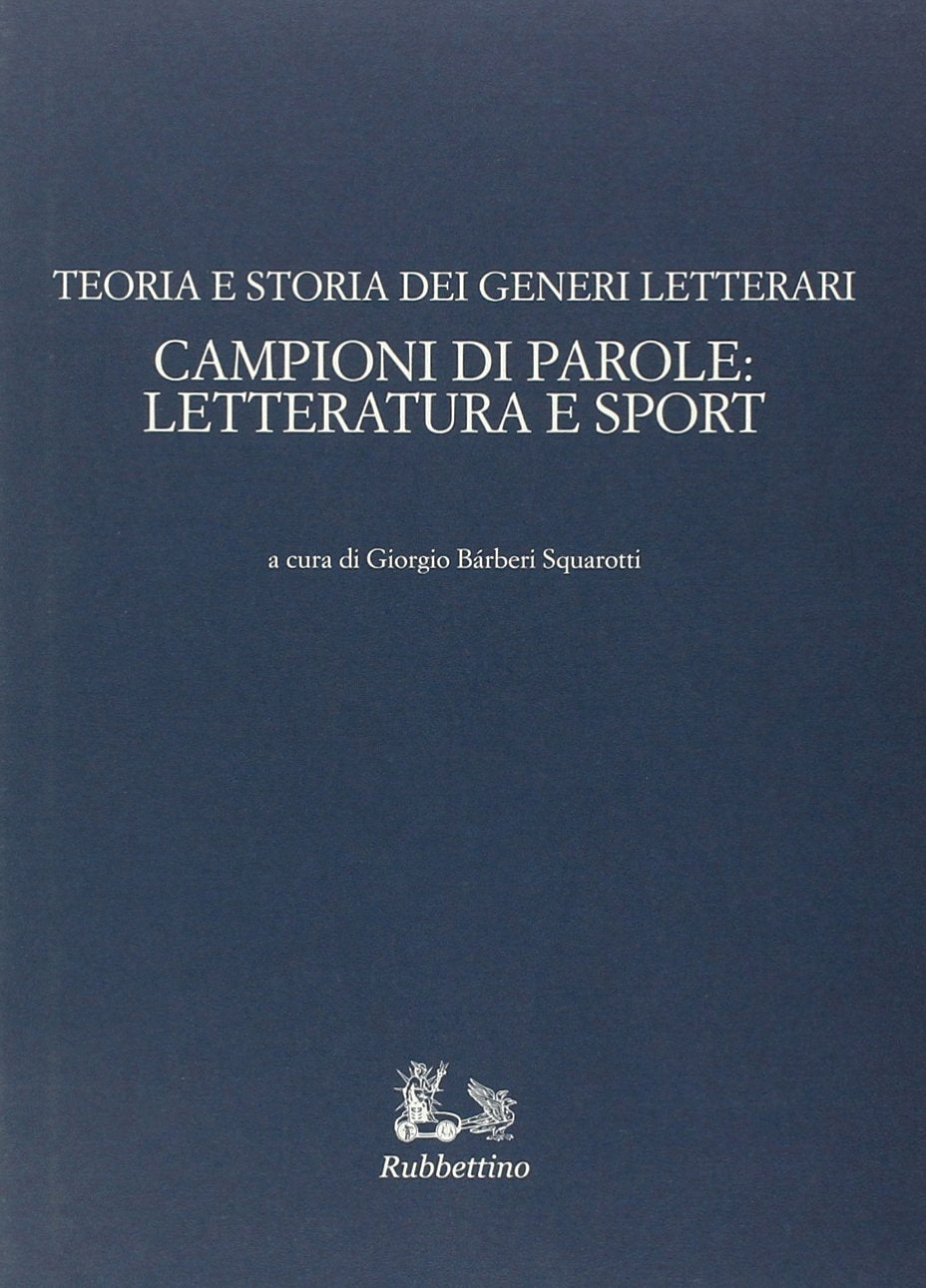 Campioni di parole: letteratura e sport book