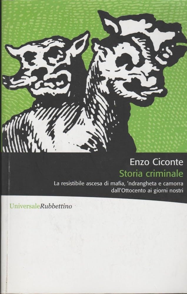 Storia criminale. La resistibile ascesa di mafia, 'ndrangheta e camorra dall'Ottocento ai giorni nostri (Universale Rubbettino) Social Sciences
