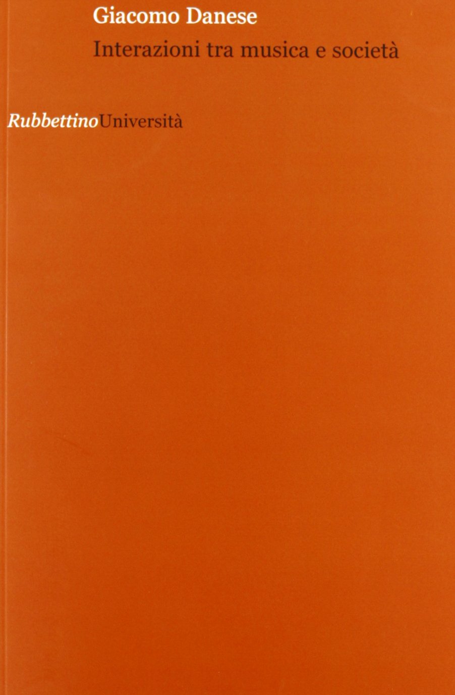 Interazioni tra musica e società (Università) Social Sciences