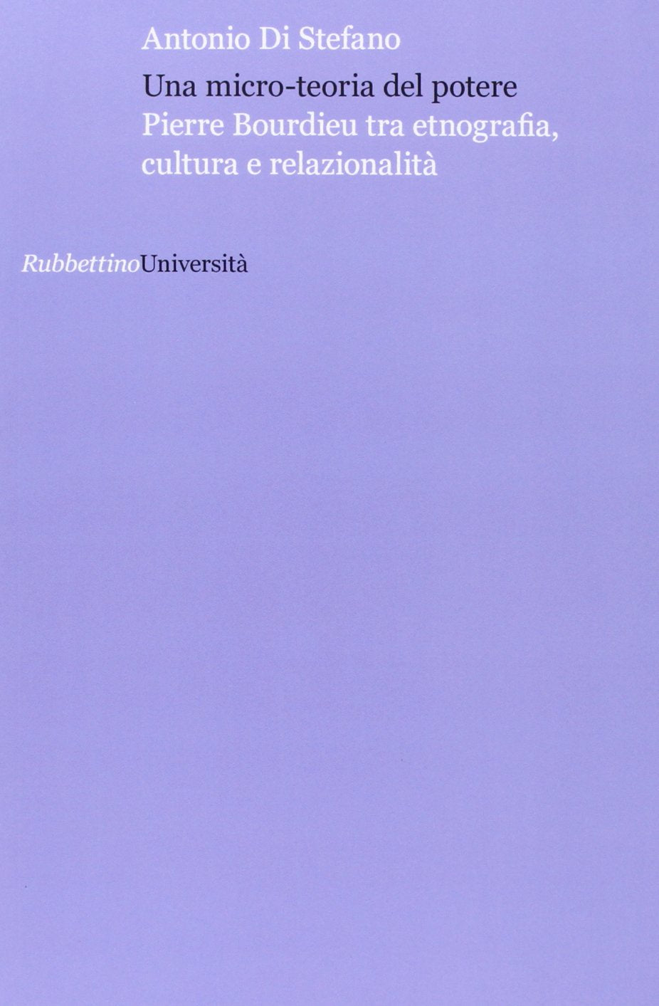 Una micro teoria del potere (Università) Politics & History