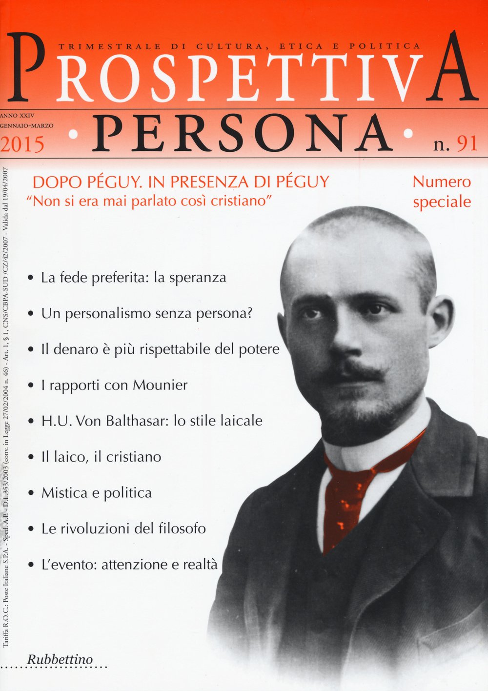Prospettiva persona. Trimestrale di cultura, etica e politica (2015) Philosophy