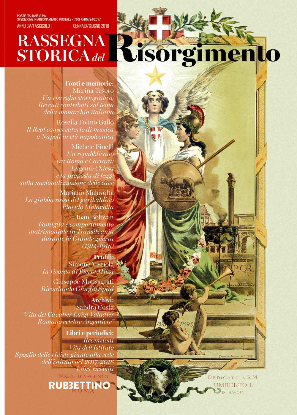 Rassegna storica del Risorgimento. Gennaio-giugno (2018) (Vol. 1) (Le riviste) Reference Books