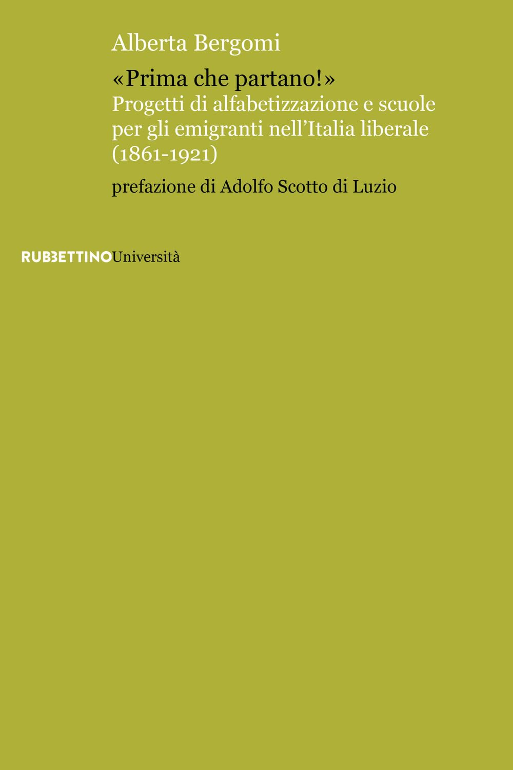 «Prima che partano!». Progetti di alfabetizzazione e scuole per gli emigranti nell'Italia liberale (1861-1921) book