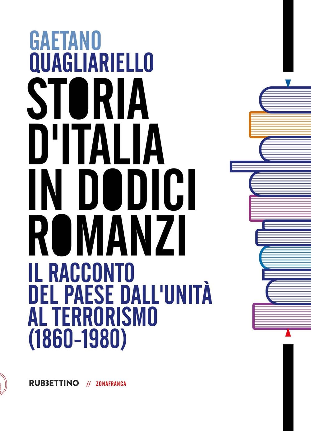 Storia d'Italia in dodici romanzi. Il racconto del Paese dall'unità al terrorismo (1860-1980) (Zonafranca) Contemporary literature Books