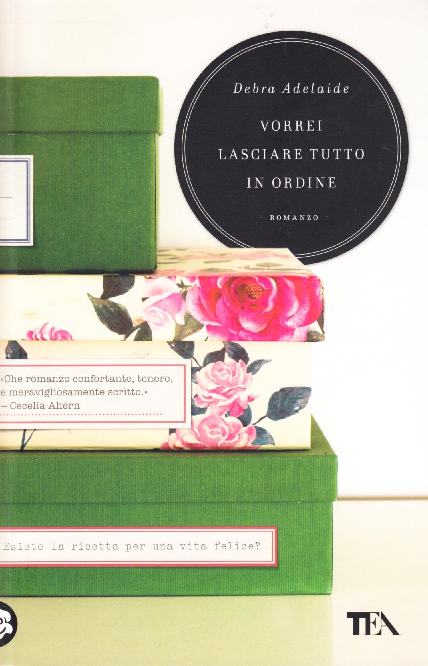 Vorrei lasciare tutto in ordine book