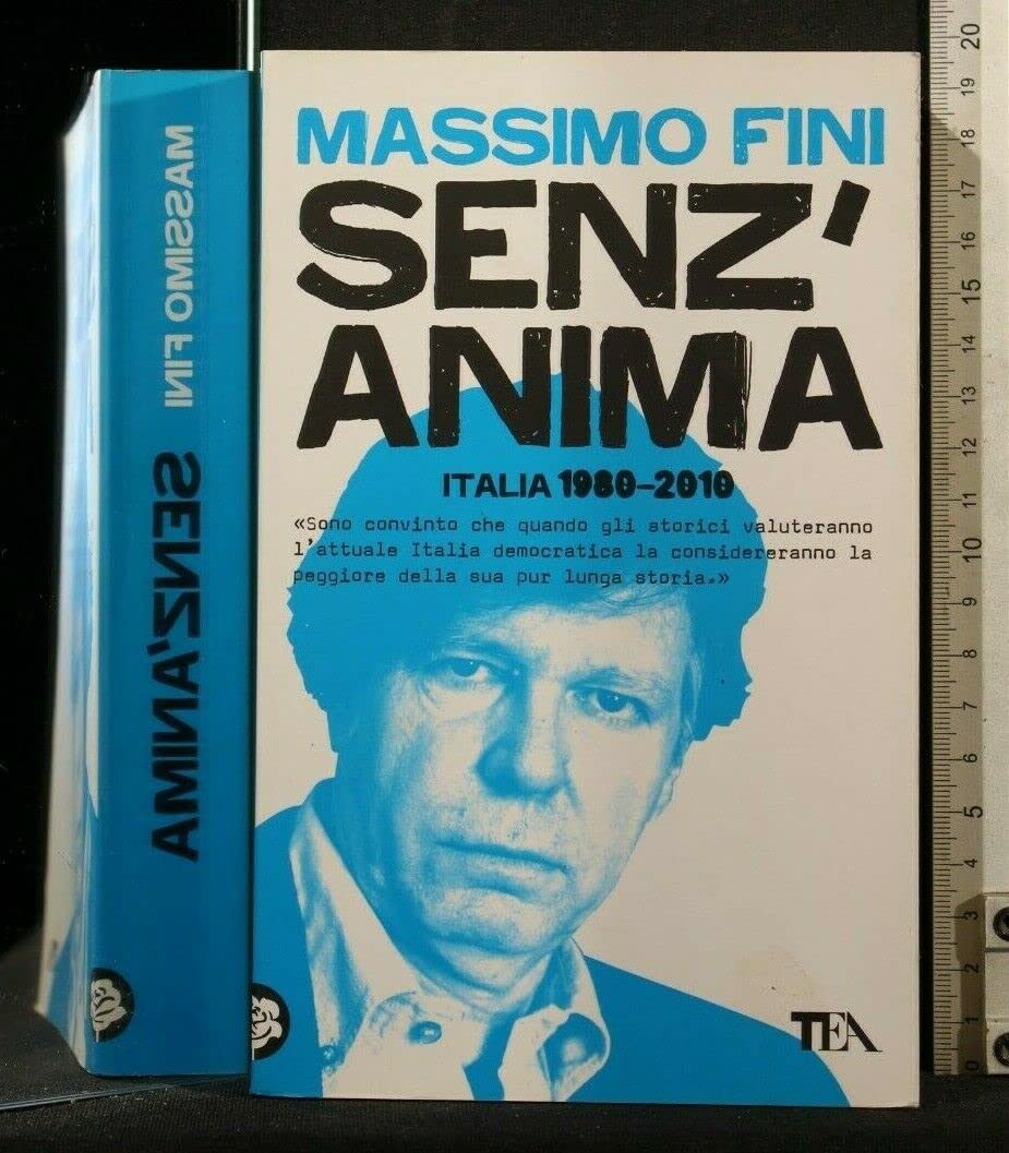 Senz'anima. Italia 1980-2010 (Saggistica TEA) Books