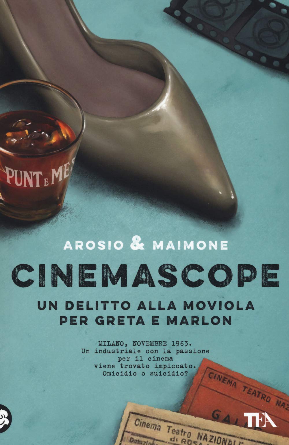 Cinemascope. Un delitto alla moviola per Greta e Marlon book
