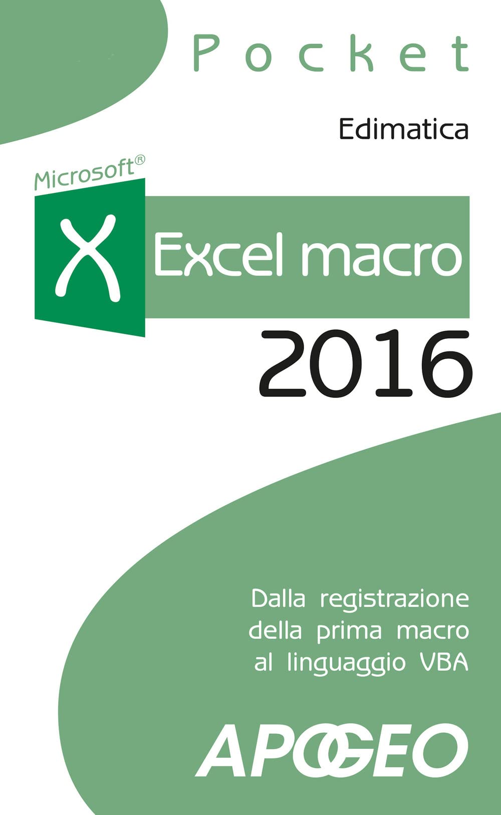 Excel macro 2016. Dalla registrazione della prima macro al linguaggio VBA book
