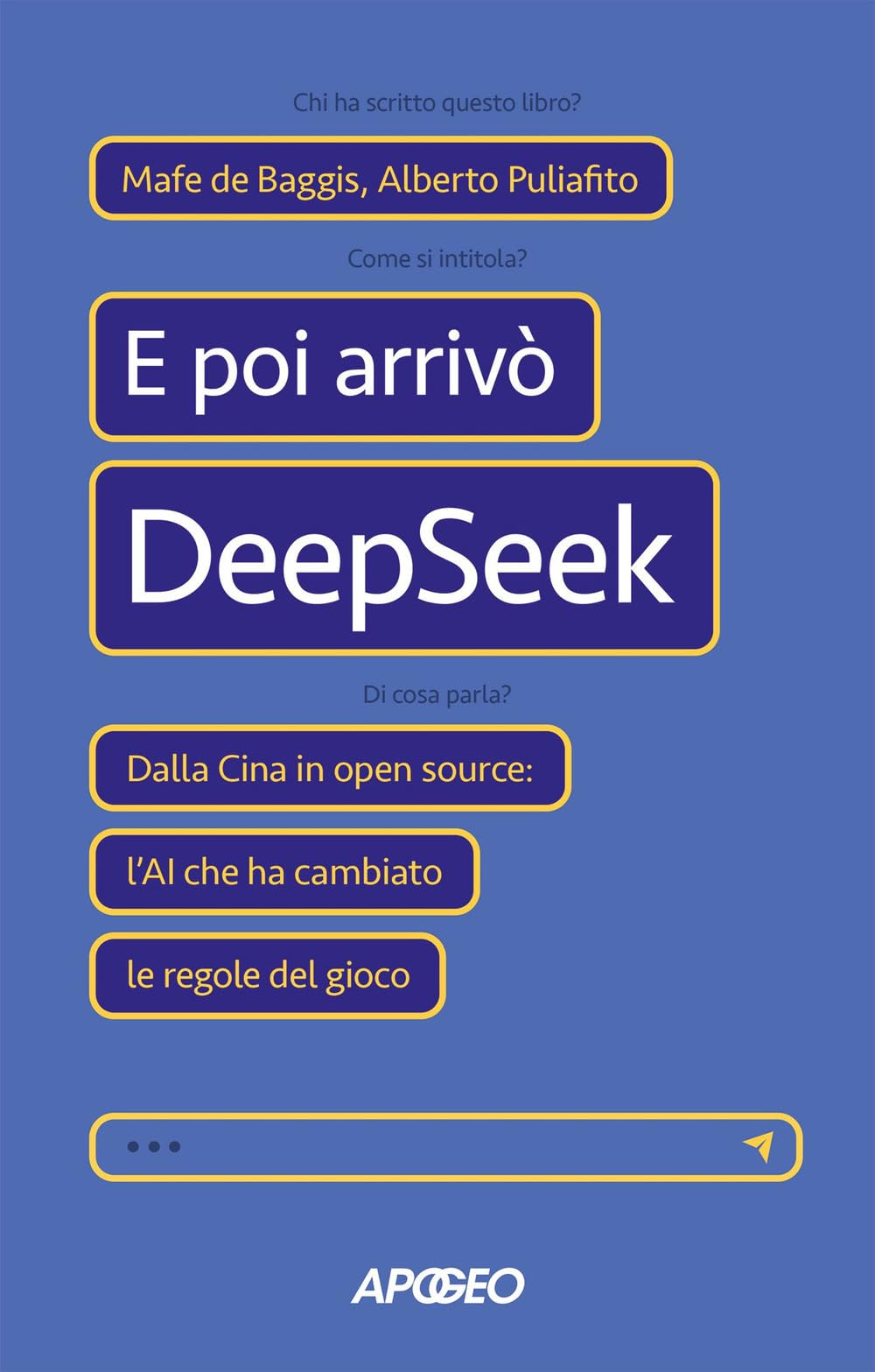 E poi arrivò DeepSeek. Dalla Cina in open source: l'AI che ha cambiato le regole del gioco book