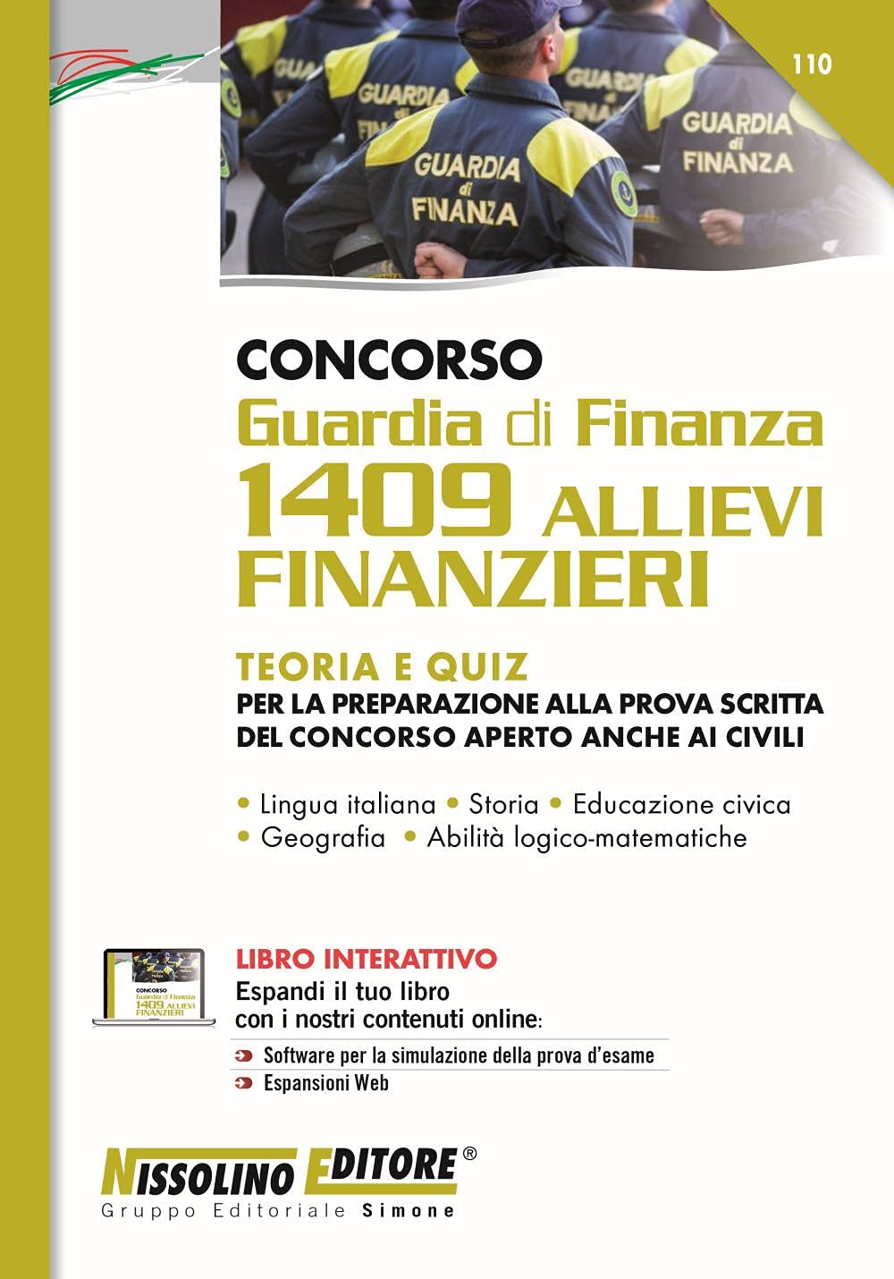 Concorso Guardia di Finanza 1409 Allievi Finanzieri - Teoria e Quiz book