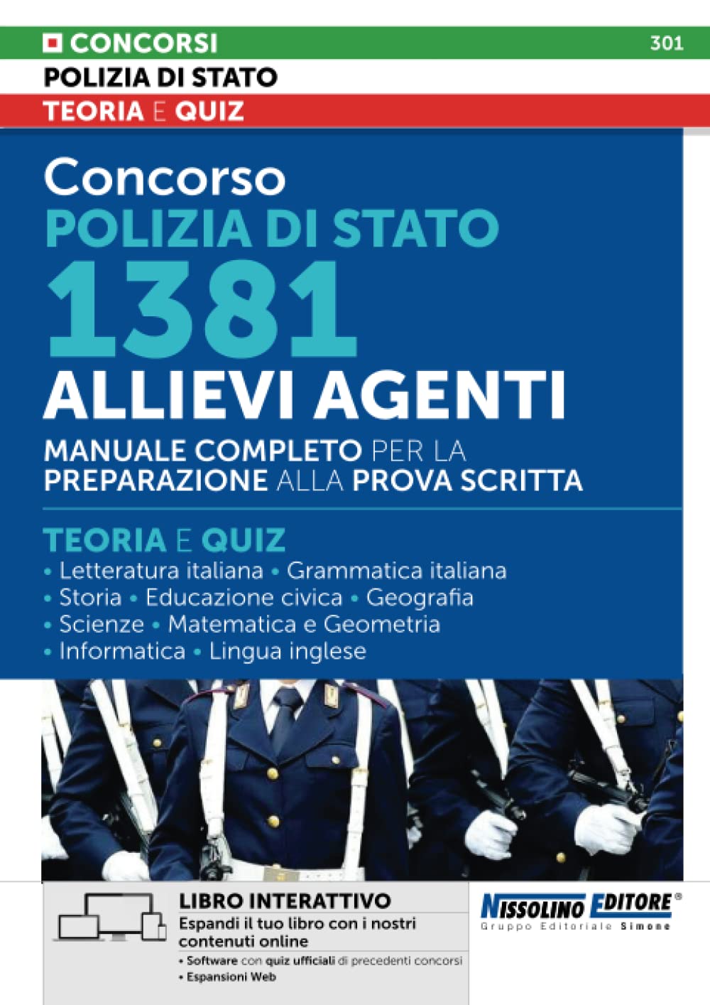 Concorso Polizia di Stato 1381 Allievi Agenti book