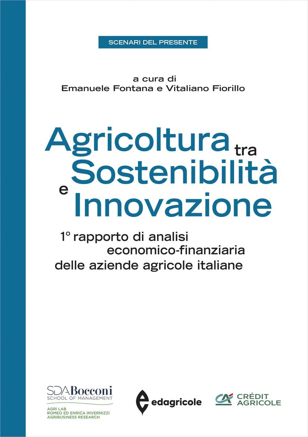 Agricoltura tra sostenibilità e innovazione. 1º rapporto di analisi economico-finanziaria delle aziende agricole italiane book