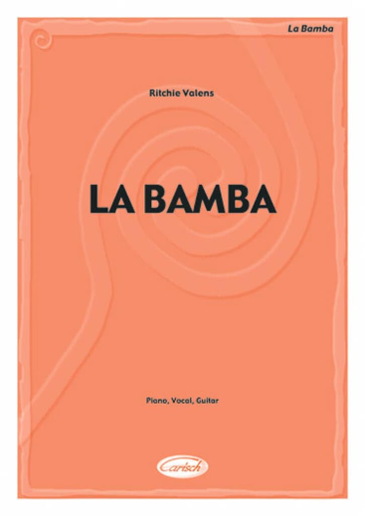 Ritchie valens: la bamba piano, voix, guitare book