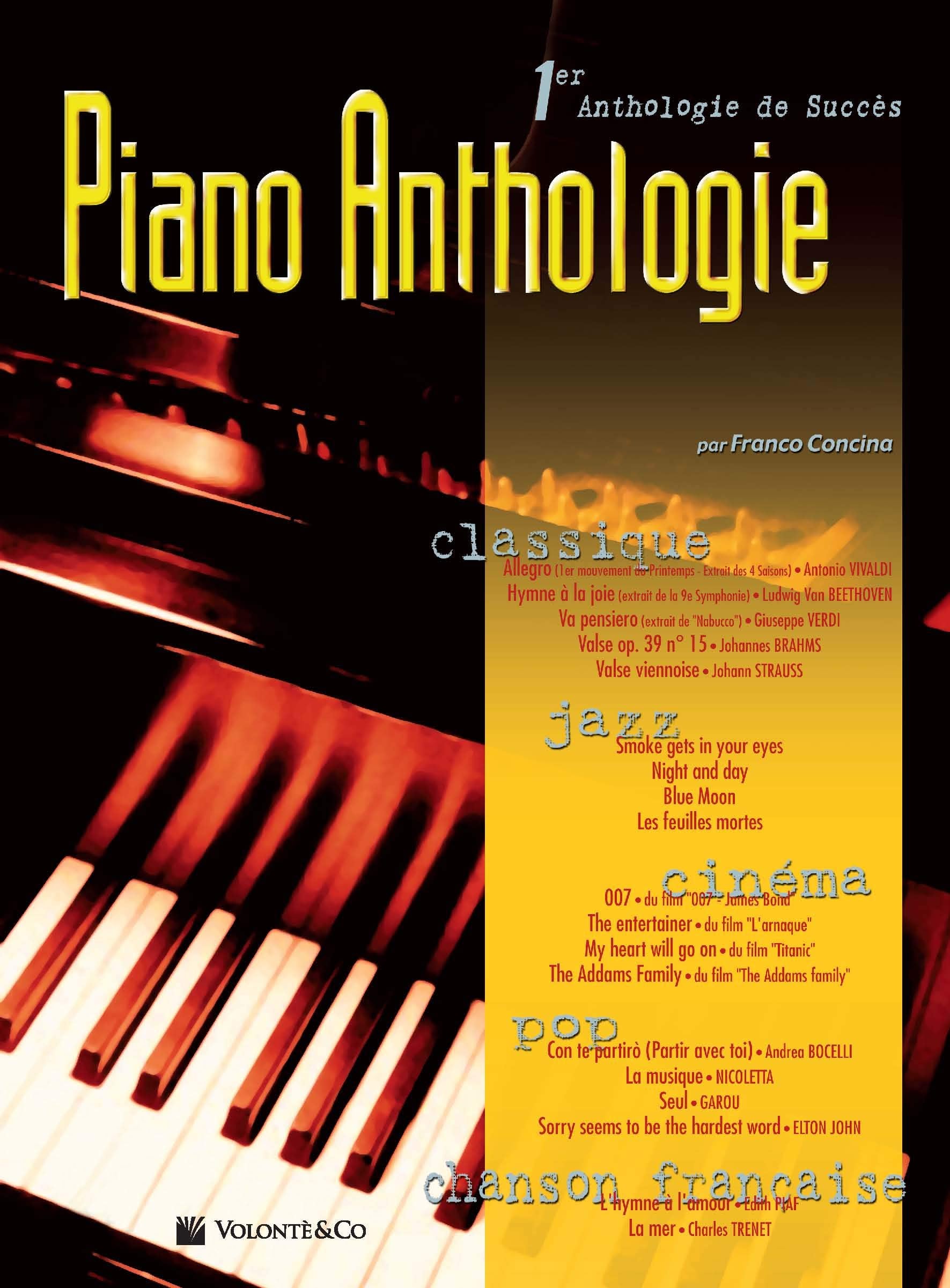 PIANO ANTHOLOGIE V.1 Sheet Music