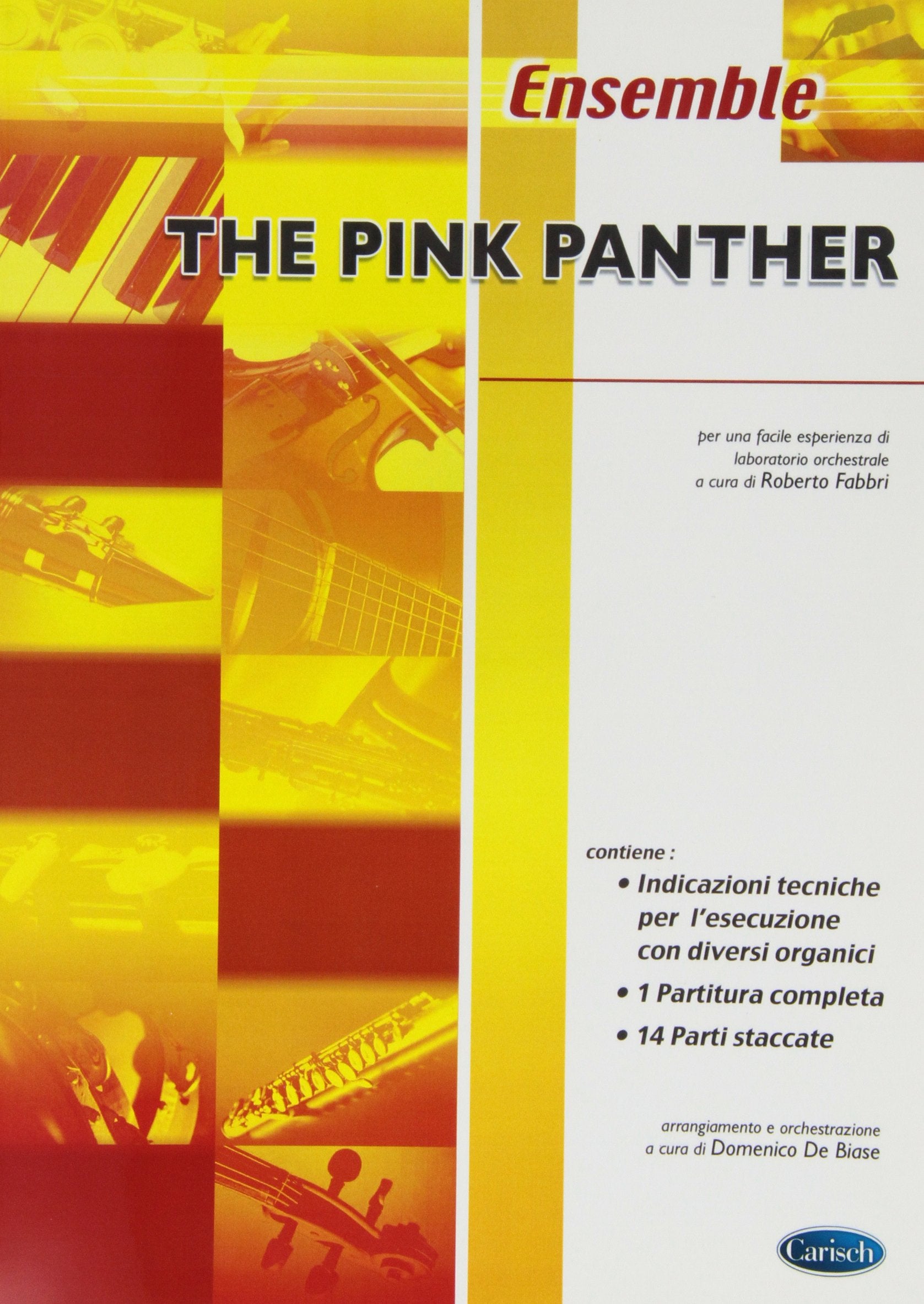 Mancini Henry, The pink panther (spartiti musicali) book
