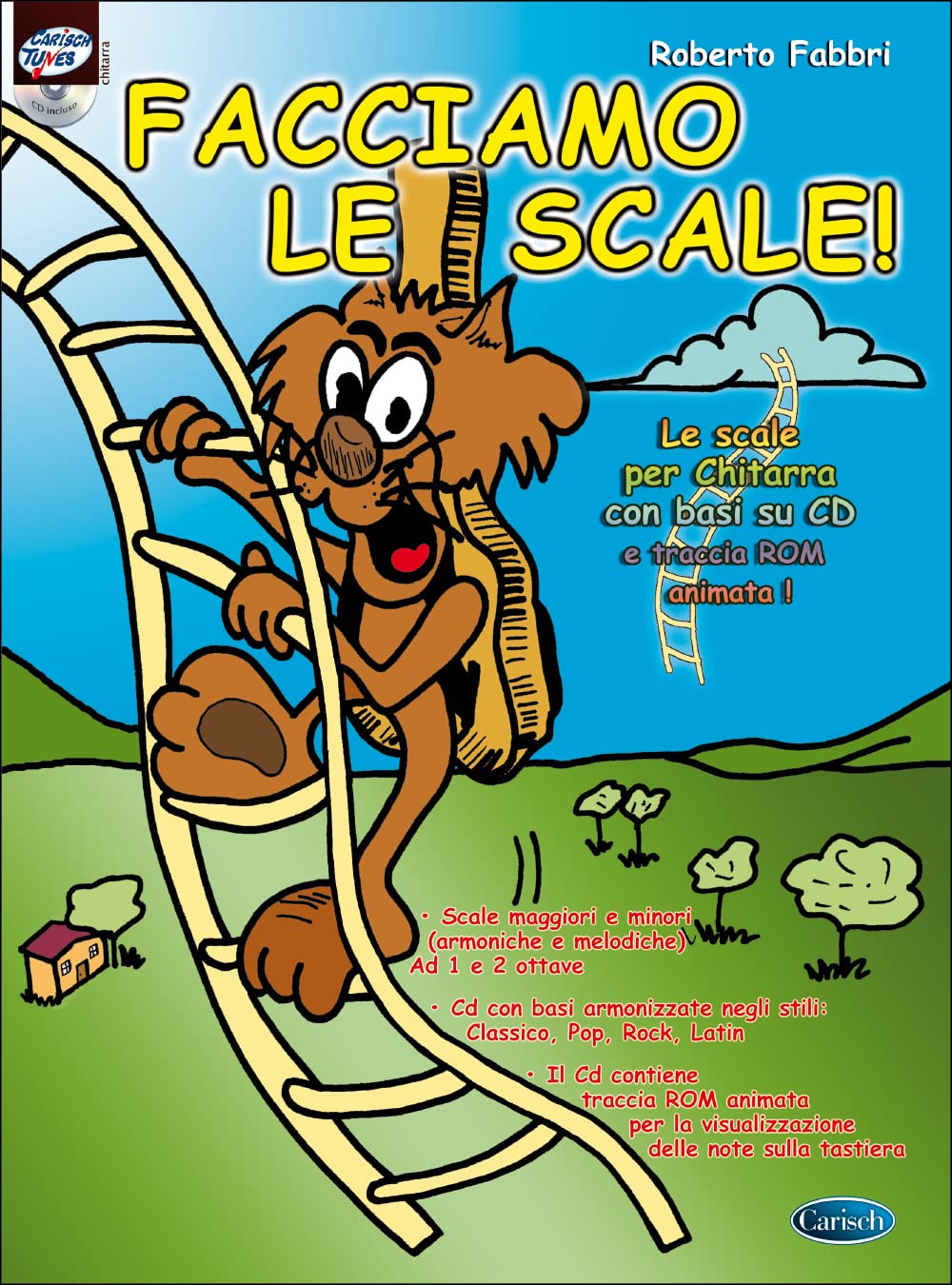 Roberto fabbri : facciamo le scale - recueil + cd book