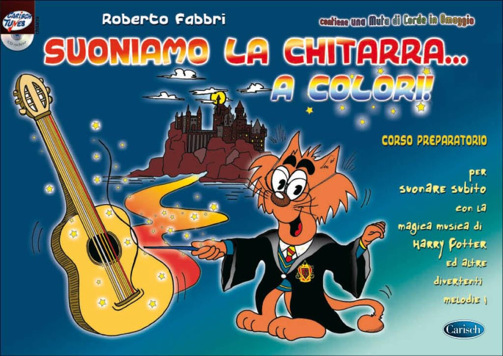 Suoniamo La Chitarra a Colori: Contiene CD E Una Muta Di Corde in Omaggio Sheet Music