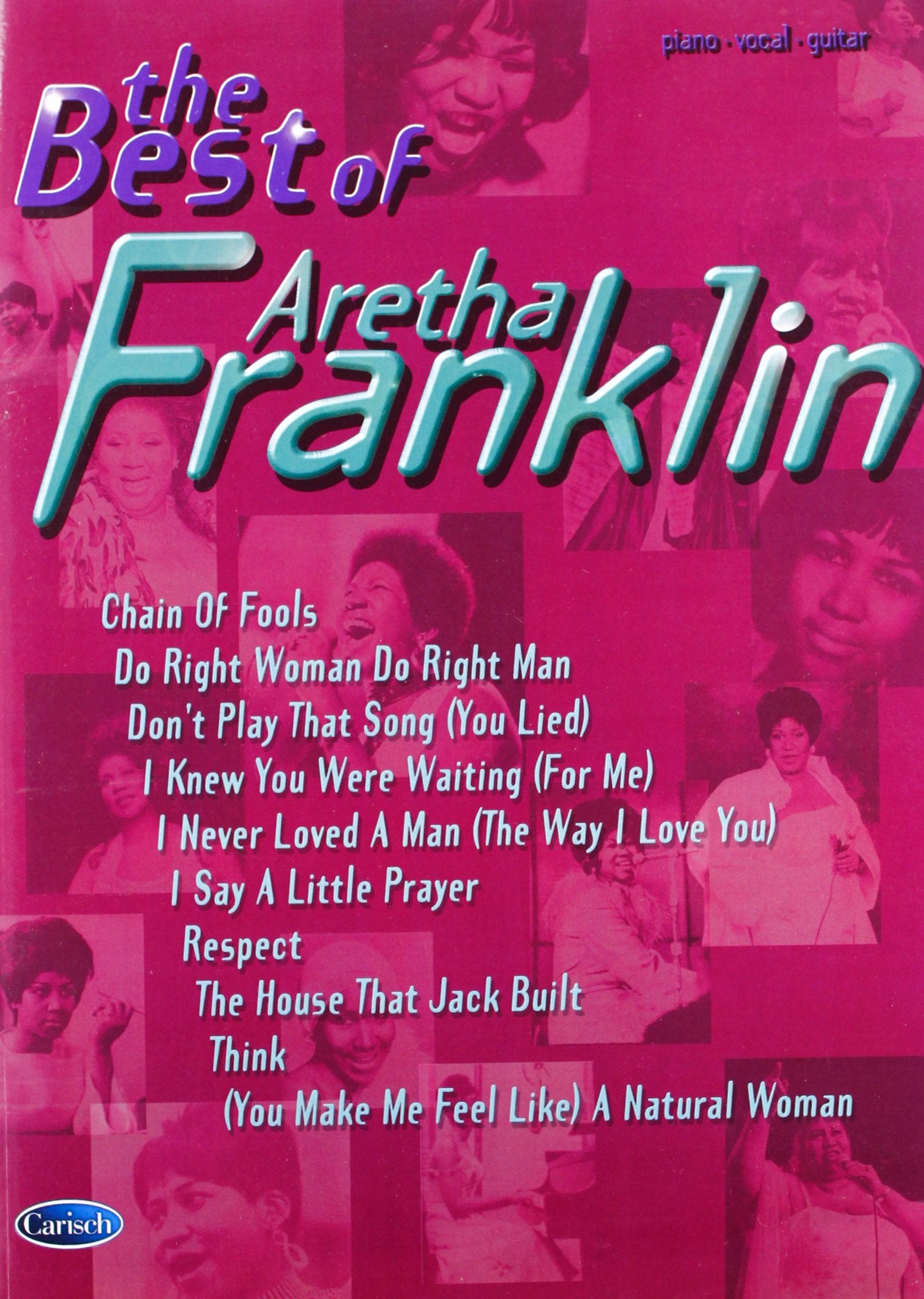 ARETHA FRANKLIN BEST OF PVG book