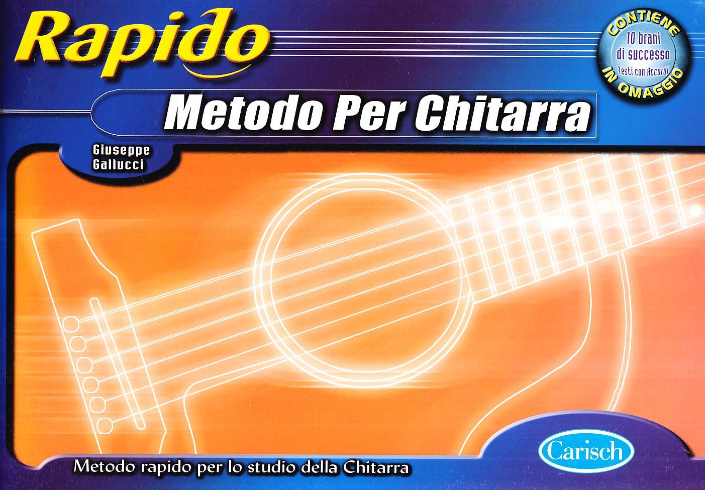 Rapido - metodo per chitarra livre sur la musique book