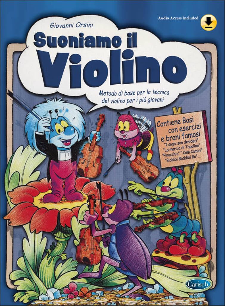 Suoniamo il Violino. Includes Audio Online book