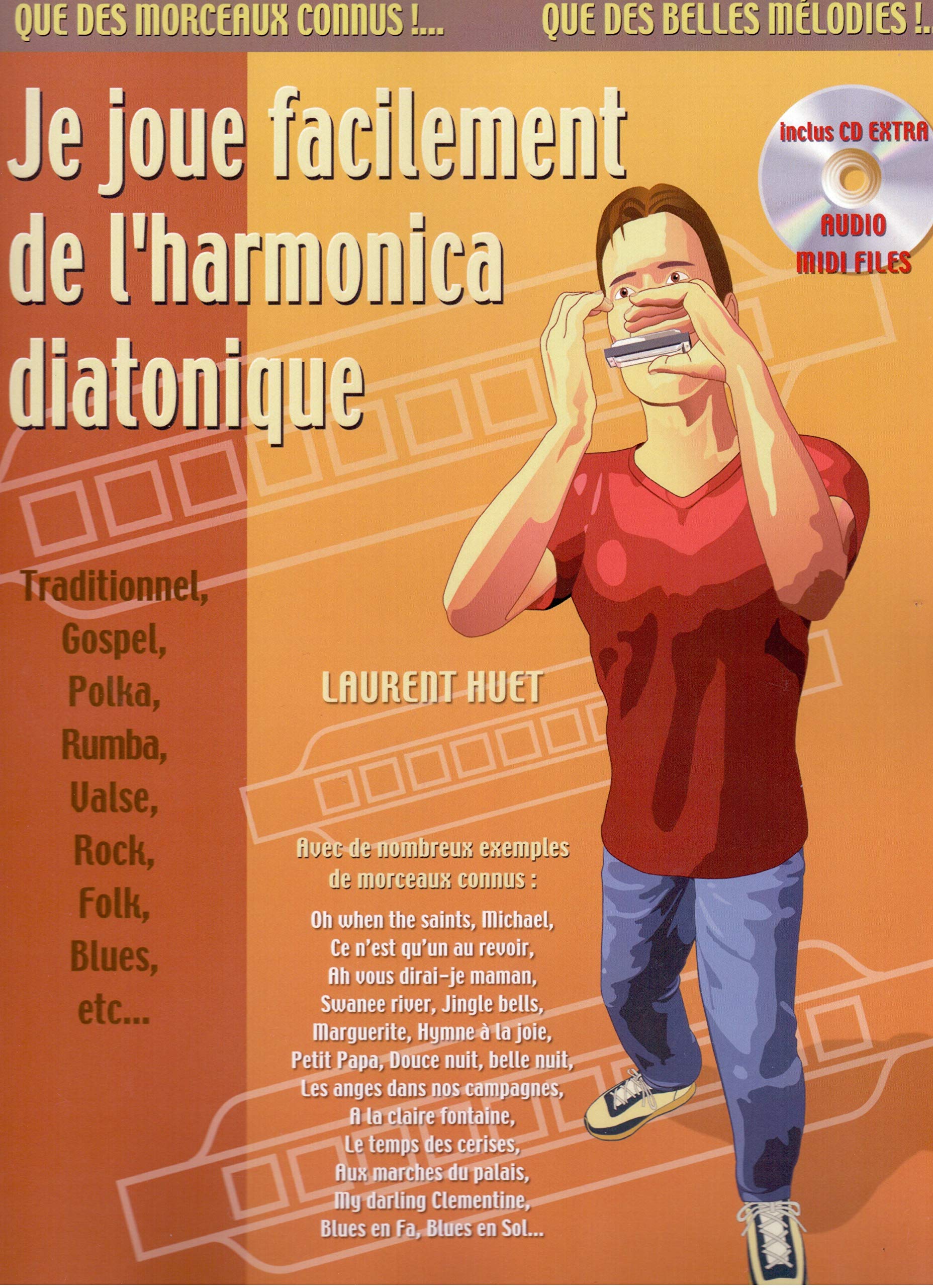 Je Joue Facilement De L'Harmonica Diatonique Sheet Music