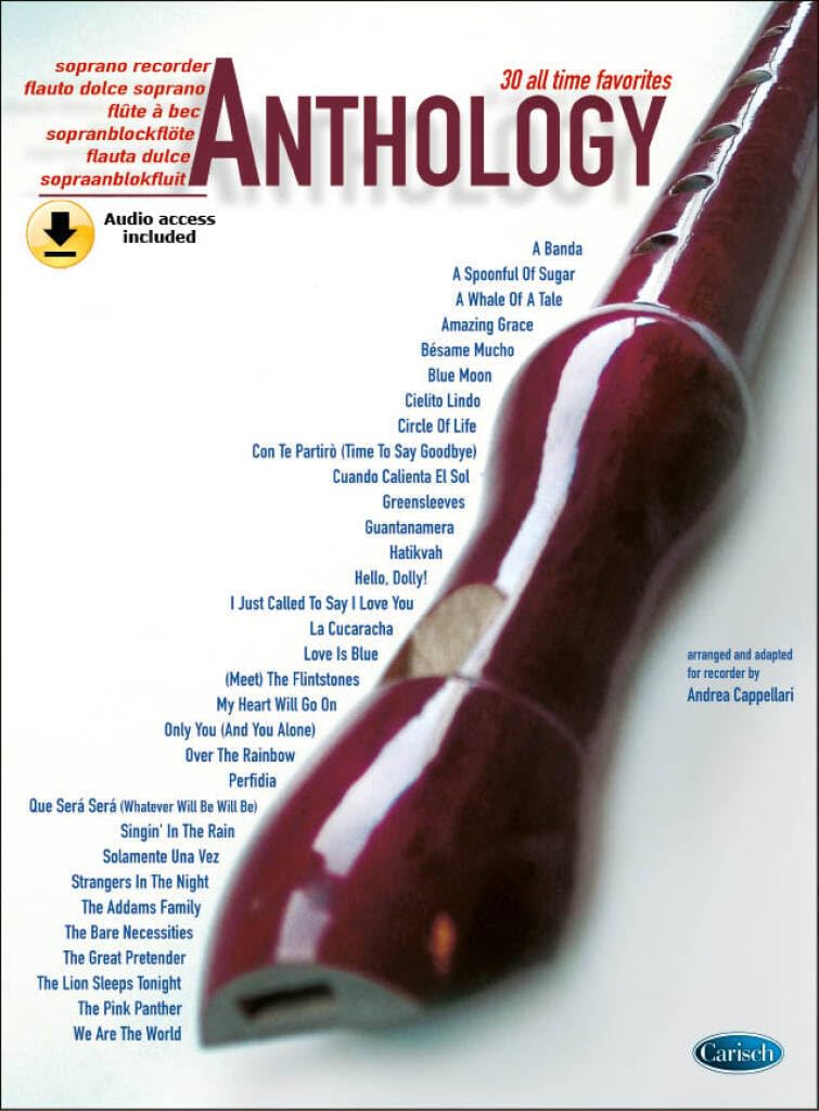 Anthology Soprano Recorder Vol. 1 Arts & Music