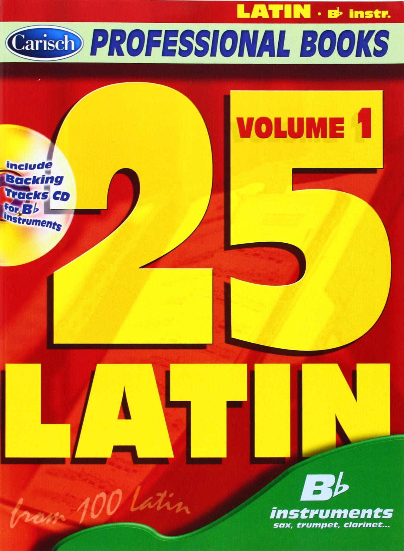 25 Latin, Volume 1 (Bb Instr.) book