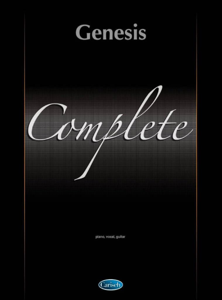 GENESIS Complete. Klavier, Gesang, Gitarre (Songbooks). Social Sciences