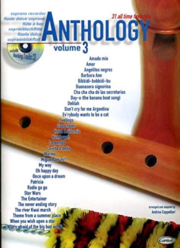 RECORDER ANTHOLOGY VOL3 RECORDERCD Sheet Music