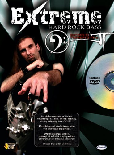 Extreme hard rock bass +dvd book