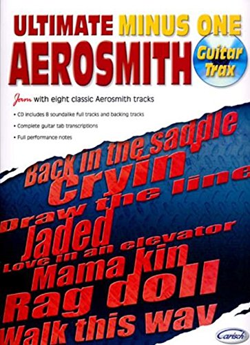 Aerosmith Ultimate Minus One Guitar Tab Book/Cd Sheet Music