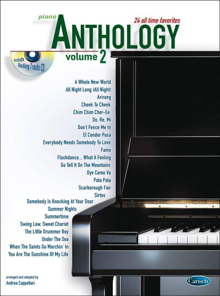 VARIOUS ARR. CAPPELL: PIANO ANTHOLOGY VOL2 PIANOCD book