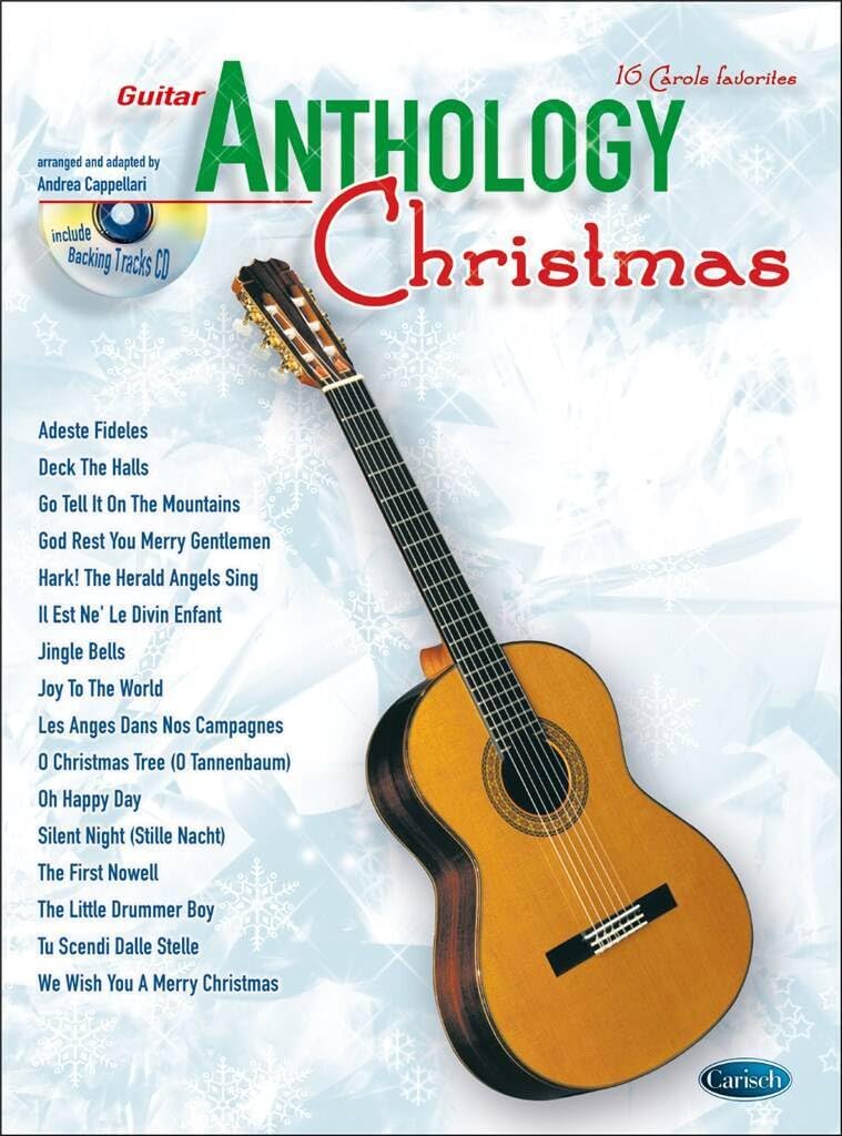 Cappellari Andrea Anthology Christmas Gtr book