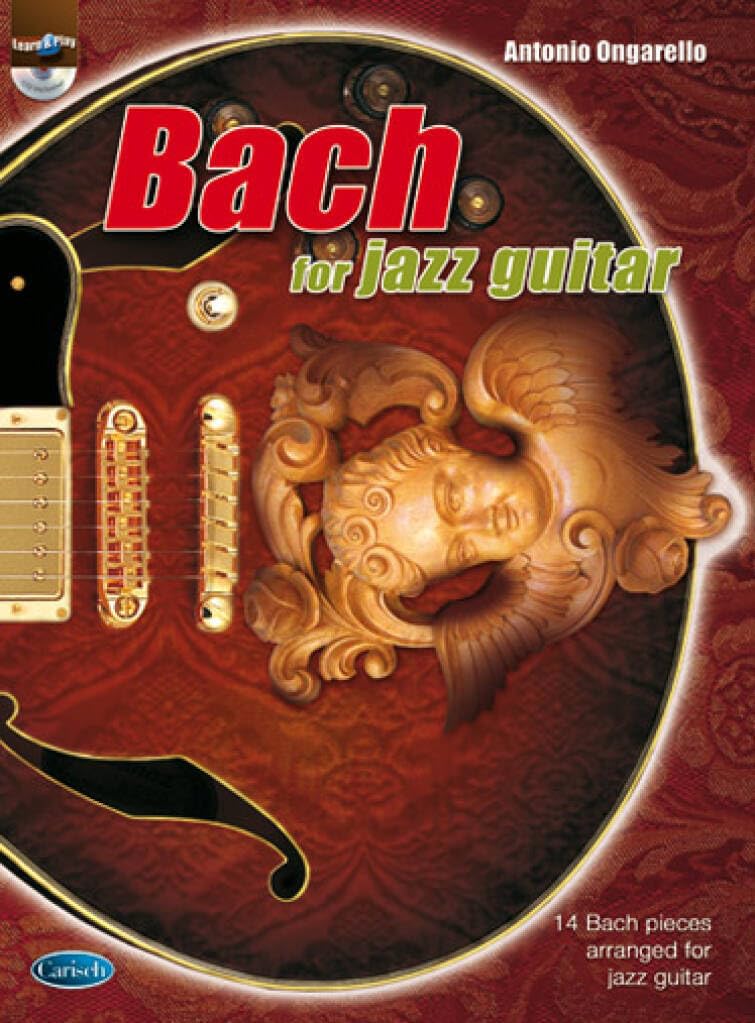 BACH FOR JAZZ GUITAR GUITARCD book