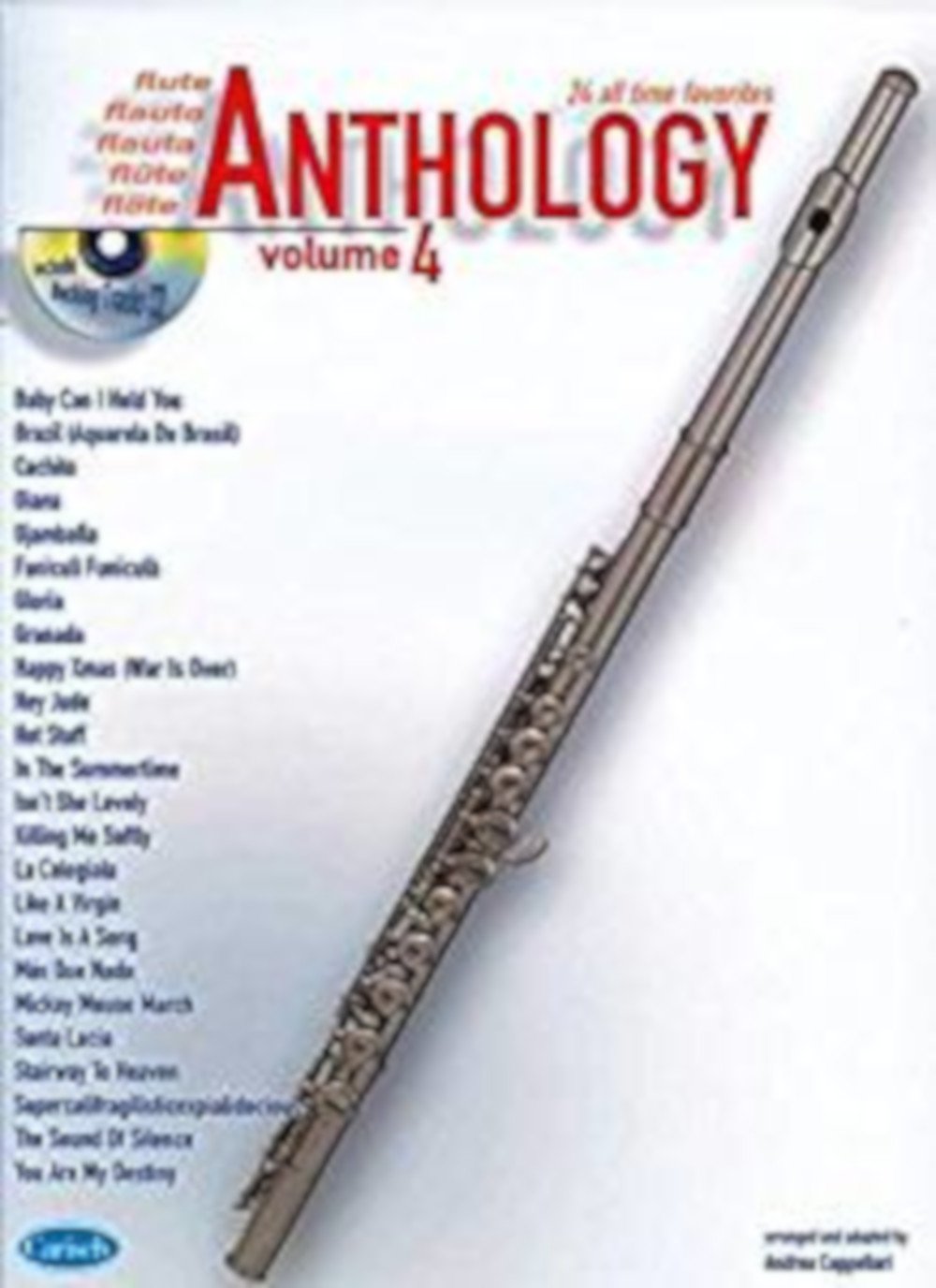 Cappellari Andrea Anthology Flute Vol 4 Bk/Cd book