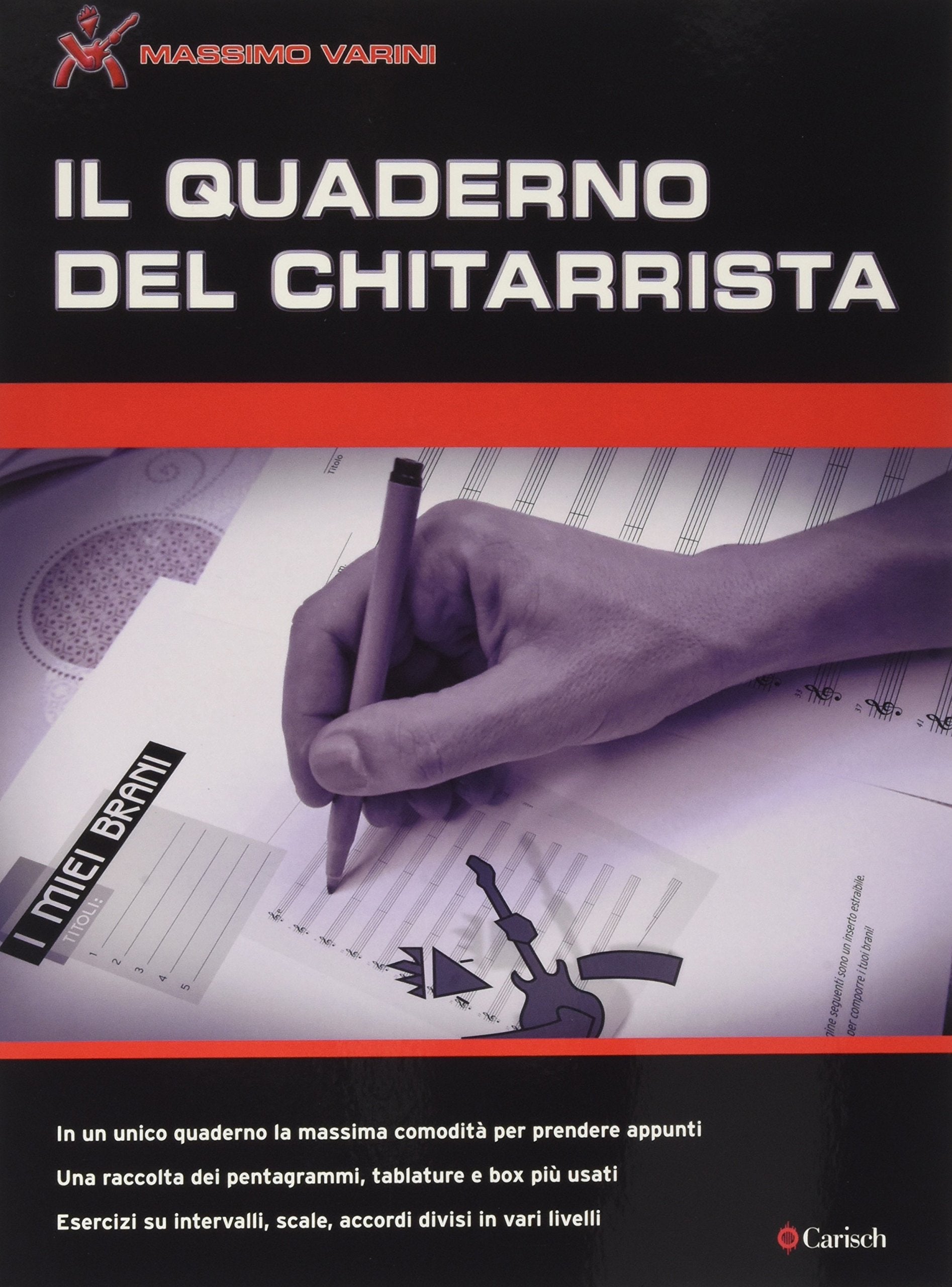 Il quaderno del chitarrista livre sur la musique book