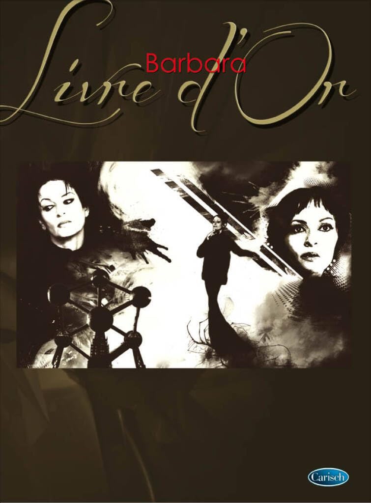 Barbara : Livre d'Or . Piano, Voix & Guitare. book