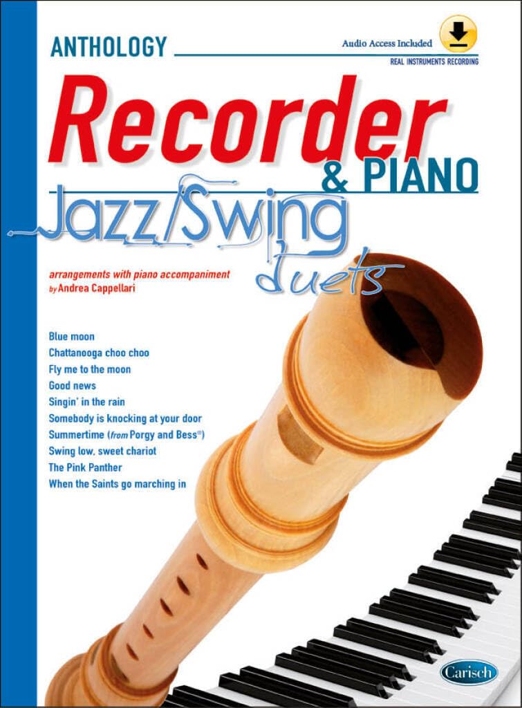 Jazz Swing Duets for Recorder & Piano. Für Sopran-Blockflöte, Klavierbegleitung cd
