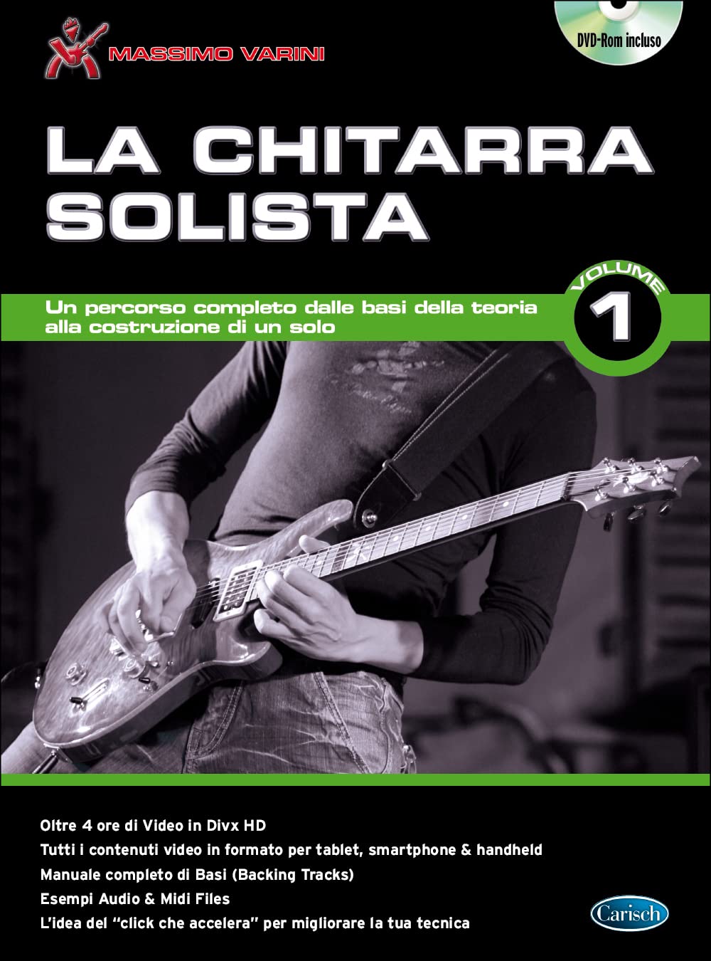La chitarra solista - volume 1 (nuova edizione) +dvd book