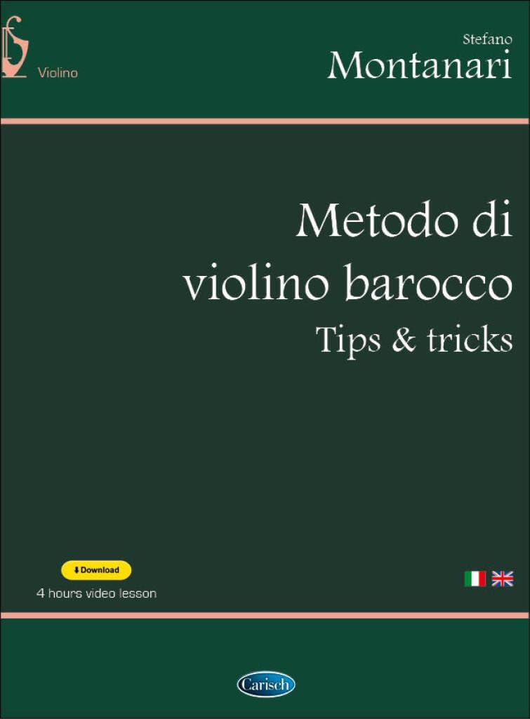Metodo di violino barocco +dvd book