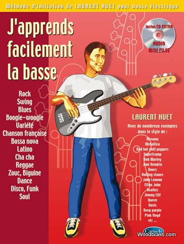 J'apprends facilement la basse - recueil + cd book