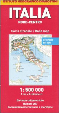 Italy North - Central (Carte stradali d'Italia) Leisure, Home & Garden