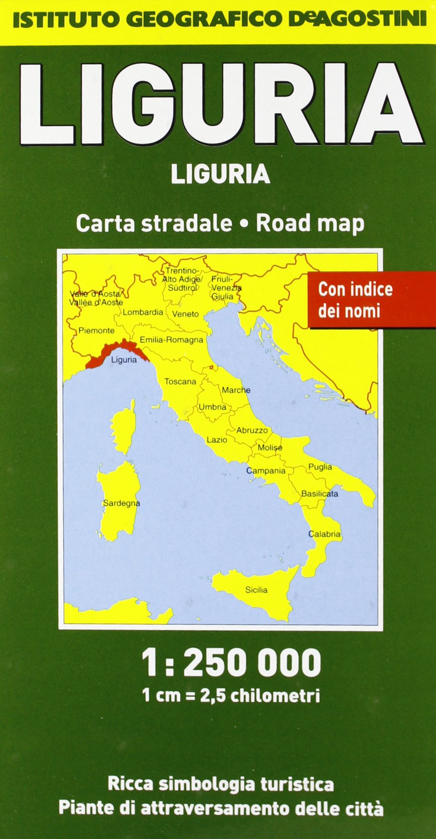 Liguria 1:250.000 cd