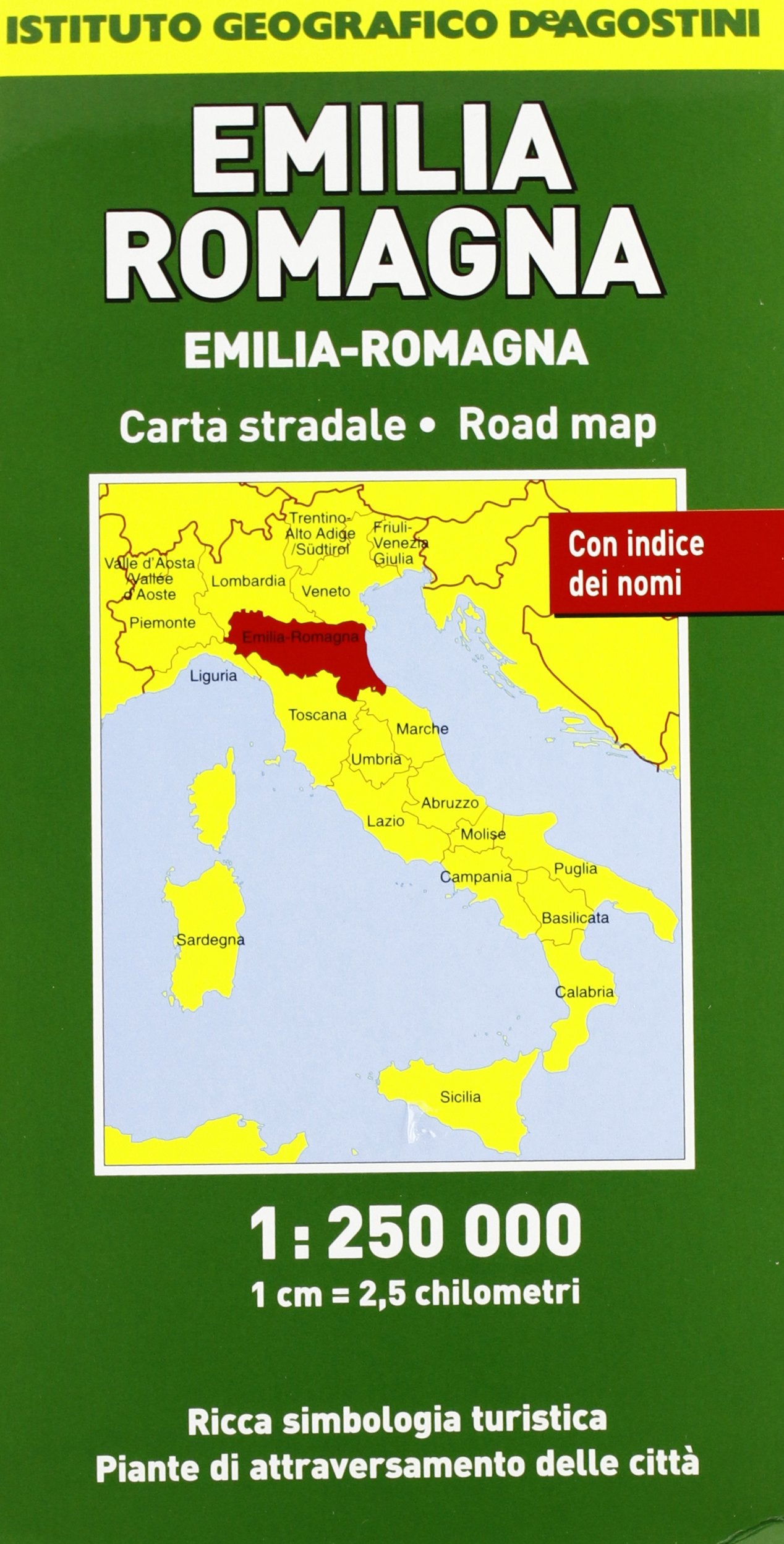 Emilia Romagna (Carte stradali regionali d'Italia) Leisure, Home & Garden