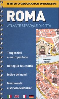 Roma Spiral Bound City Atlas (Atlanti tascabili di città) Leisure, Home & Garden