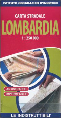 Lombardia 1:250.000 (Carte stradali regionali d'Italia) Leisure, Home & Garden
