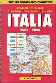 Atlante stradale Italia 1:600.000 2005-2006 book